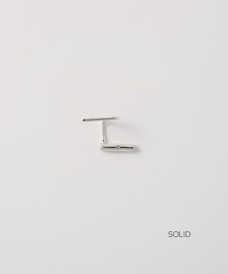 Twig pierced earring