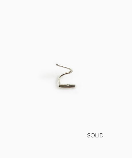 Twig pierced earring/5mm