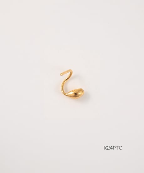 Drop pierced earring
