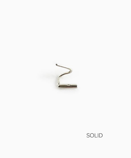 Twig pierced earring/6mm