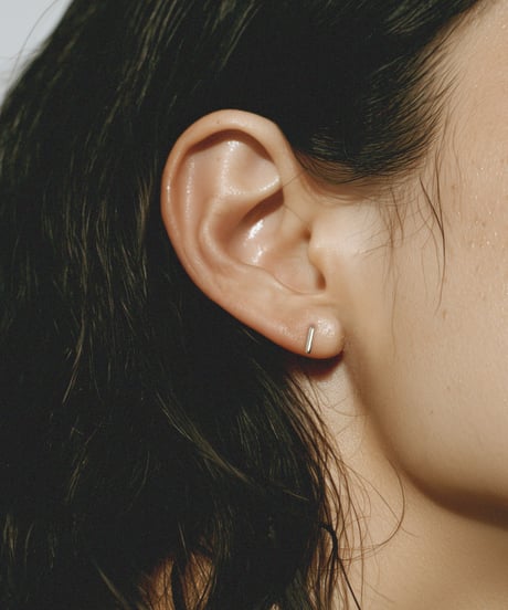 Twig pierced earring
