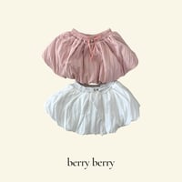 Berry Berry【予約】Lolly girl skirt (pink/white)《送料無料・セット割対象》