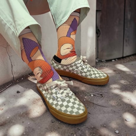 imoto sachie × bobo collaboration hand sox