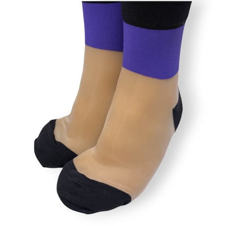 LINE SEE-THROUGH SOCKS/FAKUI