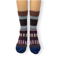 BORDER STRIPE SOCKS/TRICOTÉ