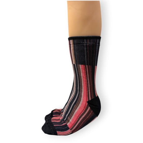 MULTI-STRIPE PILE SOCKS 25cm～27cm/TRICOTÉ