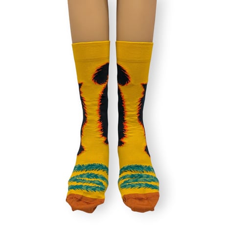 Buttercup Cat Socks 25cm～27cm/Bonne Maison