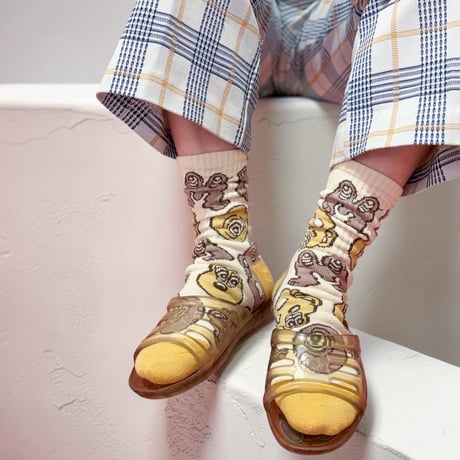 momo×bobo ”MOBOLOGO" SOX