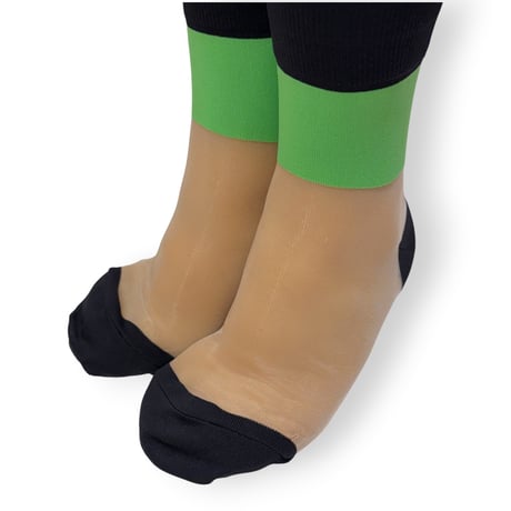 LINE SEE-THROUGH SOCKS/FAKUI