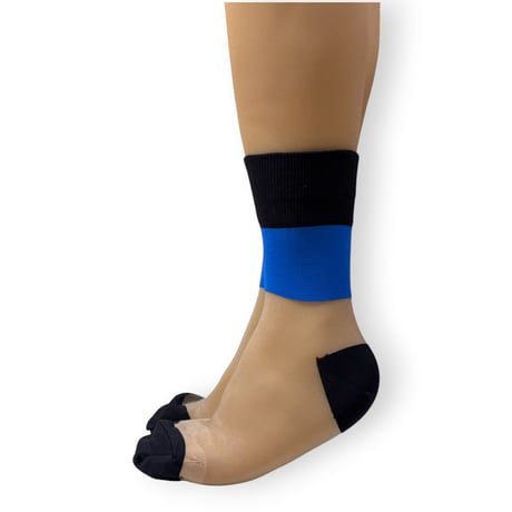 LINE SEE-THROUGH SOCKS/FAKUI