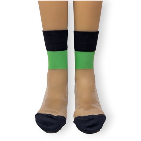 LINE SEE-THROUGH SOCKS/FAKUI