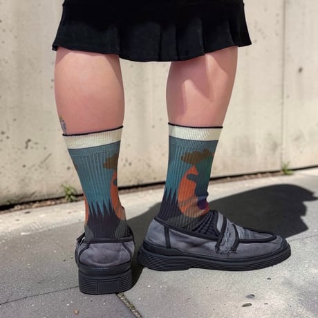 imoto sachie × bobo collaboration hand sox