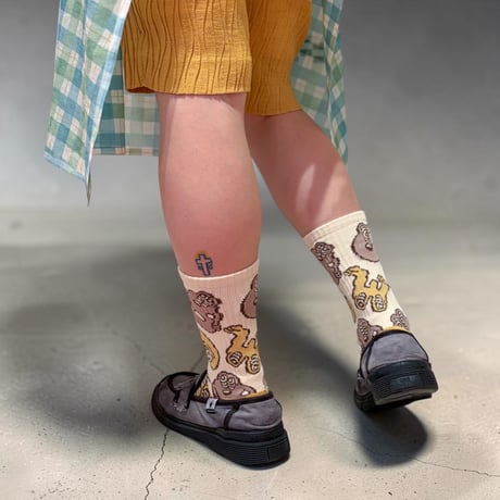 momo×bobo ”MOBOLOGO" SOX