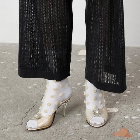 DOT FUR SOCKS/TRICOTÉ