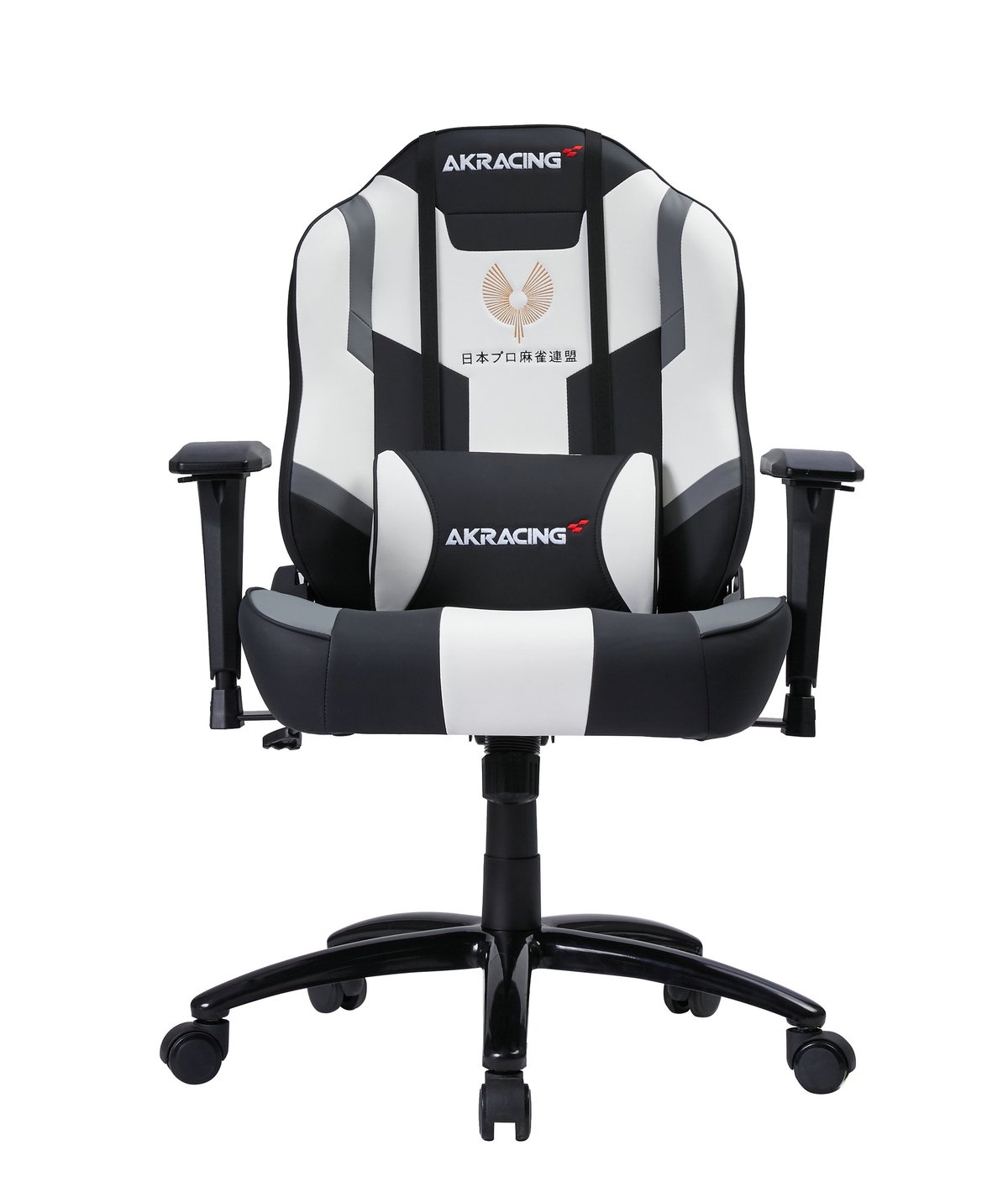 組立式・日本プロ麻雀連盟モデル】AKRacing MJ Grey｜麻雀用ローバック