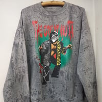 グレート・ムタ 当時モノスウェット（坂井永年氏イラスト）サイズ表記無し(XL～XXLサイズ程度)