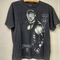 ジ・アンダーテイカー 特大プリントTシャツ サイズ表記なし（S～Mサイズ程度）
