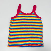 Rainbow gather cami 【95】