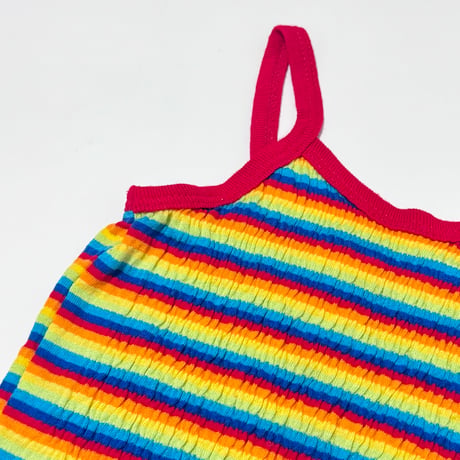 Rainbow gather cami 【95】
