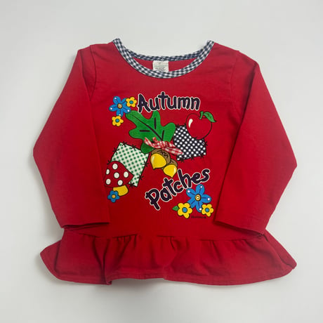 Healthtex Red long T 【100】