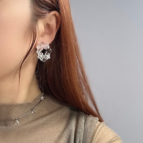 【ネックレス】ガラスの雫