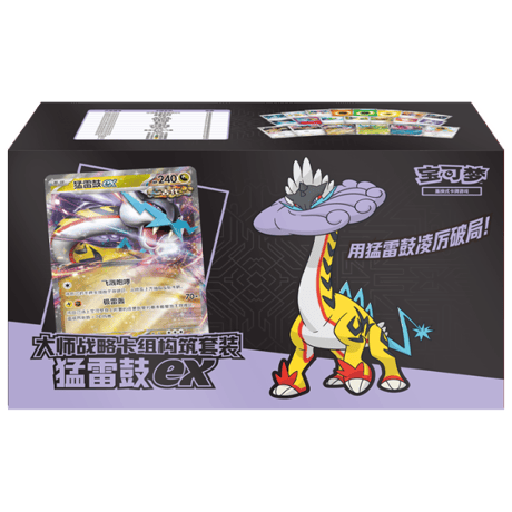 【箱潰れの場合がございます】ポケモンカード 中国簡体版 マスター戦略デッキ構築セット 【タケルライコex】