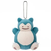 ポケモン 海外ポケモンセンターより輸入 へんしんメタモン ボールチェーン付きマスコット カビゴン