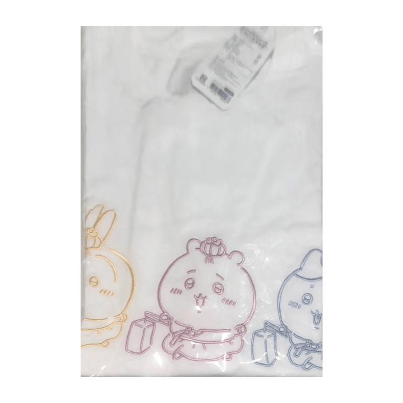 海外ちいかわグッズ CHIIKAWA in KOREA 刺繍Tシャツ【韓服 うさぎ
