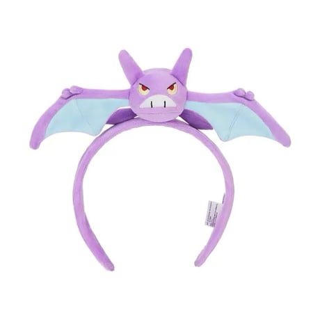 ポケモン 中国ポケモンセンター 「“蝠”到我家」シリーズ ぬいぐるみカチューシャ 【クロバット】