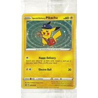 【未開封プロモ】スペシャル デリバリー ピカチュウ 【海外限定絵柄】 / Special Delivery Pikachu - Sword & Shield Promo Cards （SWSH074）