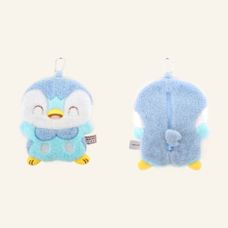 海外ポケモングッズ ポケモン × NOORI PLUS 韓国 ポケピース カラビナ付きぬいぐるみポーチ【全5種類／約17〜24cm】