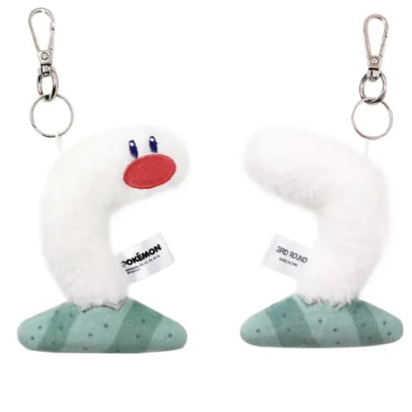 海外ポケモングッズ ポケモン × 3RD ROUND 韓国限定 ぺたんこぬいぐるみ 【ディグダ・ソーナンス・タマザラシ・フワンテ・ミニーブ・ウミディグダ】