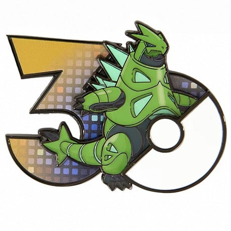 中国ポケモンセンターグッズ ポケモン30周年記念ロゴ マグネット テツノイバラ
