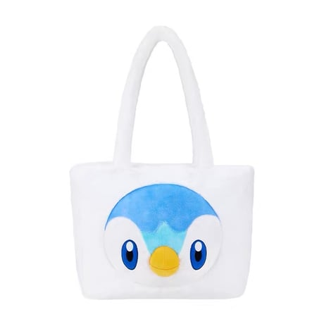 ポケモン 中国ポケモンセンター 水波相伴シリーズ ぬいぐるみトートバッグ 【ポッチャマ】 / Piplup Plush Tote Bag