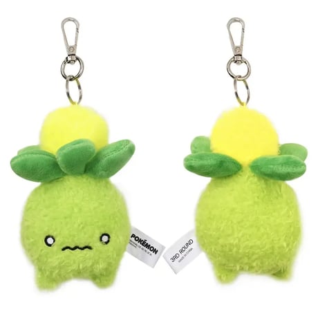 海外ポケモングッズ ポケモン × 3RD ROUND 韓国限定 ぺたんこぬいぐるみ 【ディグダ・ソーナンス・タマザラシ・フワンテ・ミニーブ・ウミディグダ】
