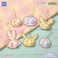 【中国限定】 ポケモン ポケピース 夢見る出会い クリアマスコットチャーム【全6種コンプリート】