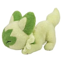 【ほつれ等がある場合がございます】中国ポケモンセンター のびのびポーズシリーズ ぬいぐるみ 【ニャオハ】