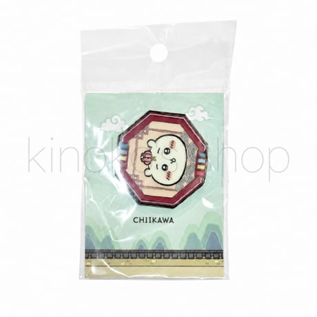 海外ちいかわグッズ CHIIKAWA in KOREA ピンバッジ【ちいかわ】