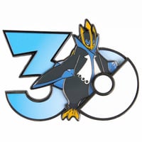 中国ポケモンセンターグッズ ポケモン30周年記念ロゴ マグネット エンペルト