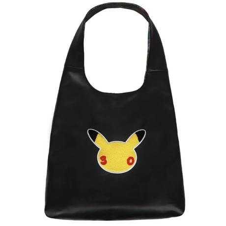 中国限定 ポケモン30周年 「What's Your Favorite?」 リバーシブル ショルダーバッグ｜ピカチュウ＆ポケモン総柄