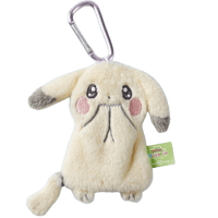 ポケモン 韓国限定 「ぽこ あ ポケモン」×MUSINSA Pokémon Pokopia 【ピカチュウ（うすいろ） フラットぬいぐるみキーホルダー】