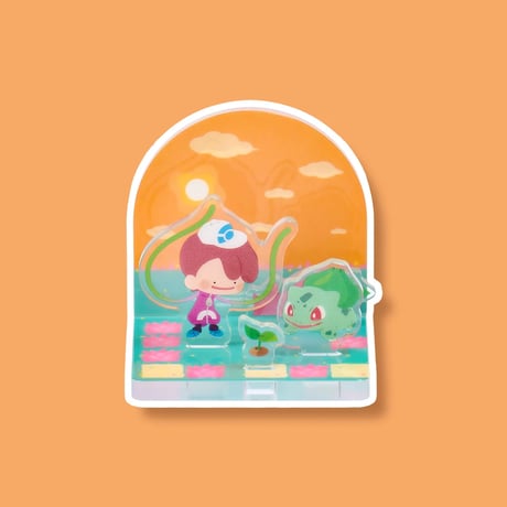 【海外イベント会場限定】ポケモン 韓国限定 「ぽこ あ ポケモン」×MUSINSA Pokémon Pokopia カプセルトイ【アクリルジオラマ（全4種・種類を選べる1個）】