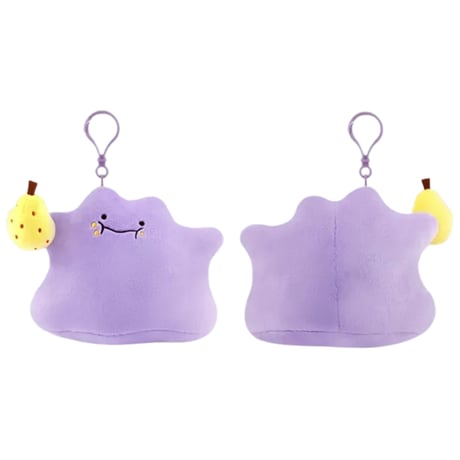 海外ポケモングッズ ポケモン × NOORI PLUS 韓国限定 きのみもぐもぐメタモン カラビナ付きマスコット