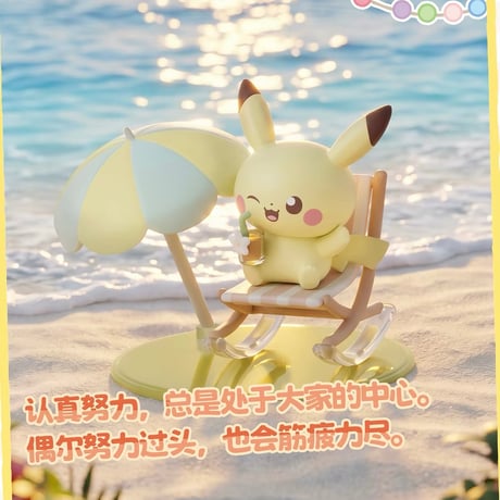 【中国限定】 ポケモン ポケピース 四季のひととき 季節のインテリアフィギュア【全6種コンプリート】