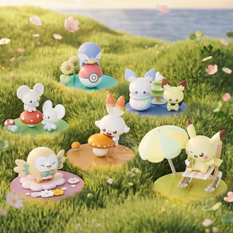 ポケモン 海外限定ポケモングッズ HOLLY BOX × ポケピース 四季の