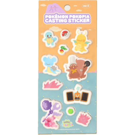 ポケモン 韓国限定 「ぽこ あ ポケモン」×MUSINSA Pokémon Pokopia 【キャスティングステッカー ver.C】