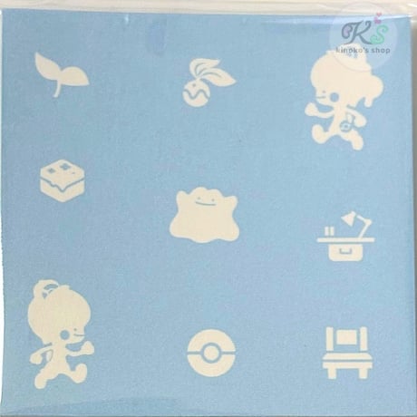【海外イベント会場限定】ポケモン 韓国限定 「ぽこ あ ポケモン」×MUSINSA Pokémon Pokopia 【メモパッド:ブルー】