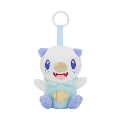ポケモン 中国ポケモンセンター 水波相伴シリーズ マグネット入りぬいぐるみマスコット 【ミジュマル】 / Oshawott Magnetic Plush Keychain