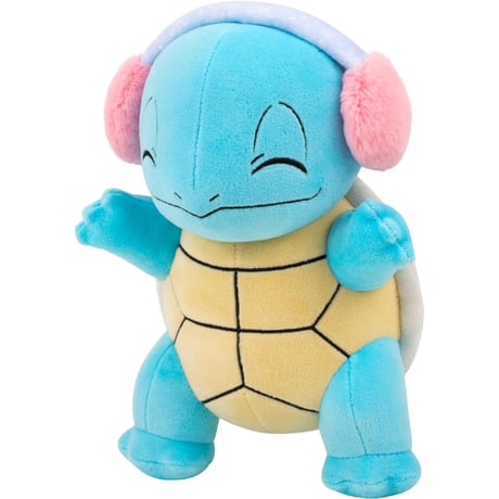海外ポケモングッズ Jazwares クリスマスぬいぐるみ 【ゼニガメ／8インチ・約20cm】