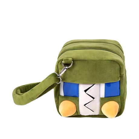 ポケモン 中国ポケモンセンター「虫電伙伴」シリーズ デンヂムシ ぬいぐるみショルダーバッグ